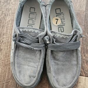 Hey Dude Women's Gray Casual Shoes.